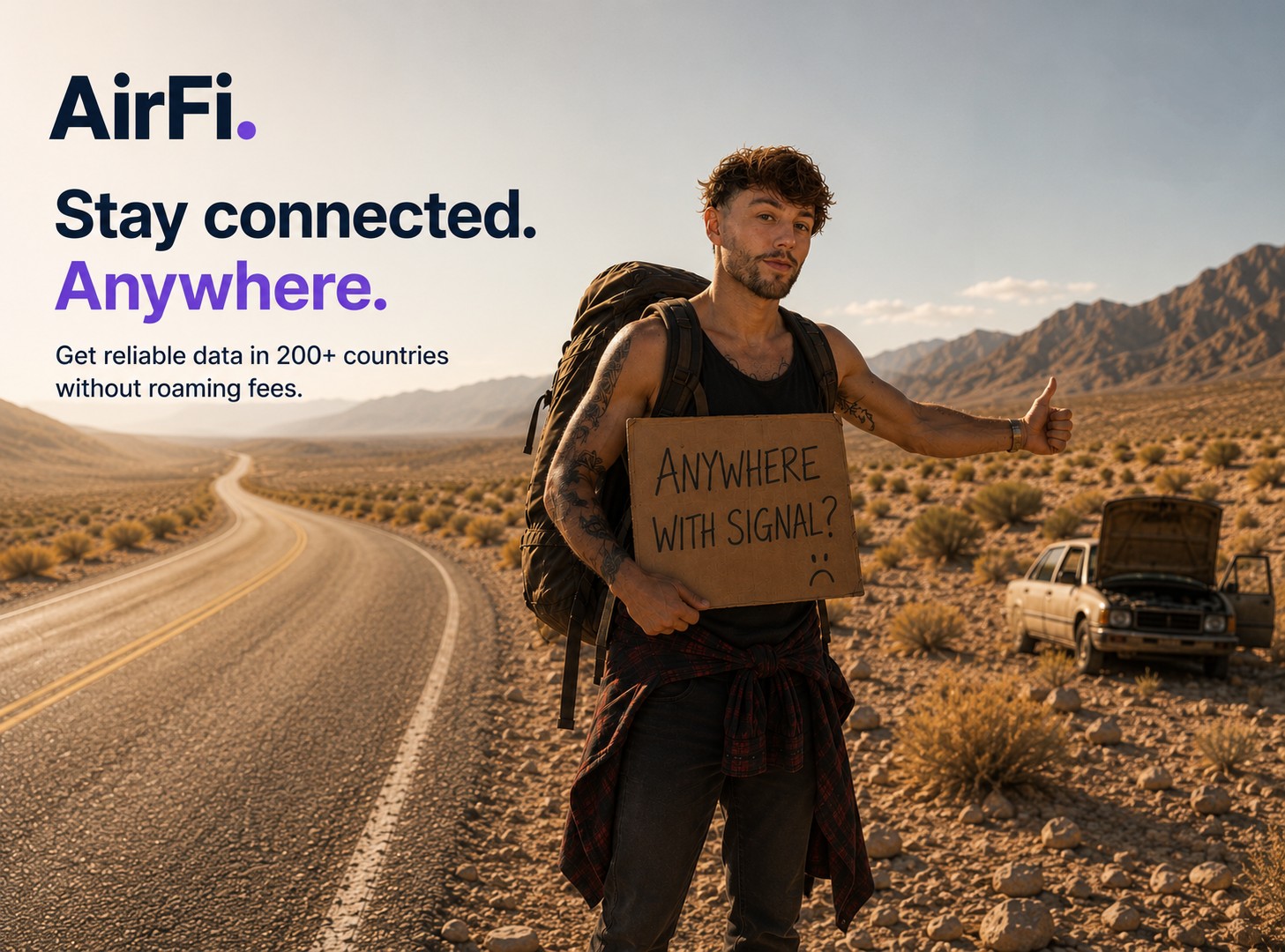 AirFi — Stay connected. Anywhere.